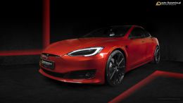 TESLA-S-P100D-FELGI-22-VOSSEN-HF3-TUNING-AUTODYNAMICSPL